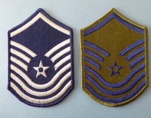 USA : USAF Senior Master Sergeants' Rank Arm Badges for …