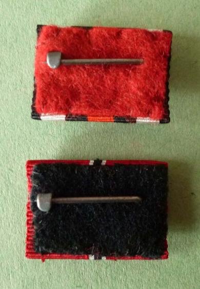 Third Reich : Two Pin-back Single Ribbon-bars. — image 2