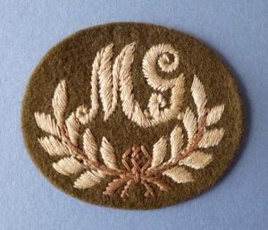 Army Machine-gunner's Qualification Armbadge.