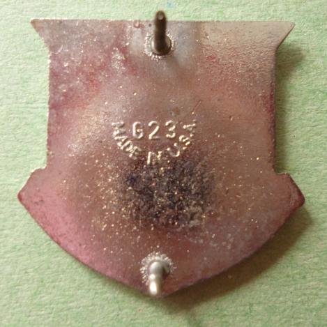 USA : Army Medical Department enamelled distinctive lapel badge. — image 2