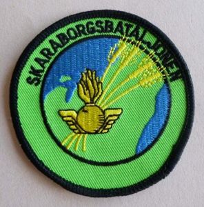 Sweden : Army Skaraborgsbataljonen Shoulder Flash.