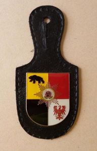 Bundesrepublik : Bundesheer unit pocket-fob insignia of an unidentified Feldjäger …