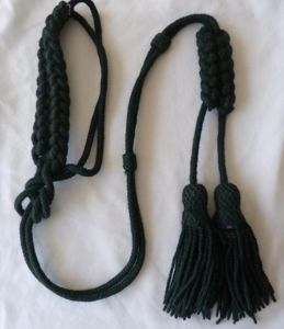 Durham Light Infantry Bugler's Breast / Shoulder Cords.