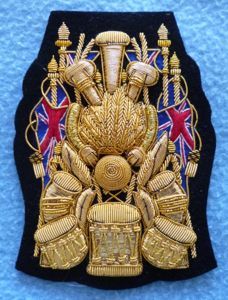 Royal Artillery Band Drum Major's No 1 Dress Appointment Gold-wire …