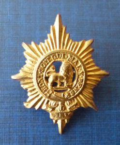 Worcestershire Regiment Regimental Lapel-badge.