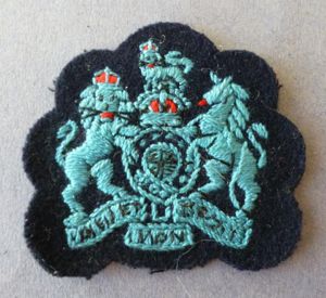 Women's Royal Naval Service (WRNS) Chief Wren Officers Rank Arm-badge.