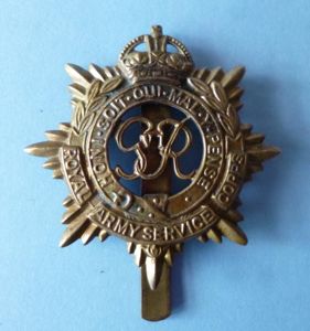 Royal Army Service Corps (RASC) GviR Cap-badge.