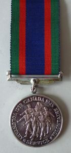 Canada : WW2 Canadian Volunteer Service Medal.
