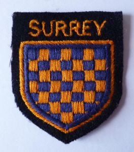 Surrey Army Cadet Force County Shoulder-flash.