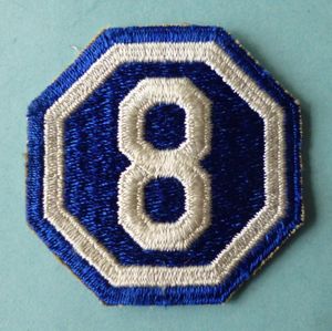 USA : Army 8th Corps Shoulder-flash.