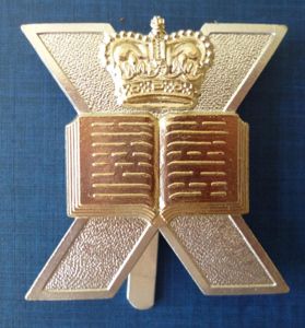 City of Edinburgh University Officer Training Corps Glengarry Badge.