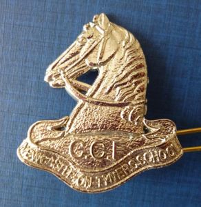 Newcastle-on-Tyne Royal Grammar School CCF Cap-badge.
