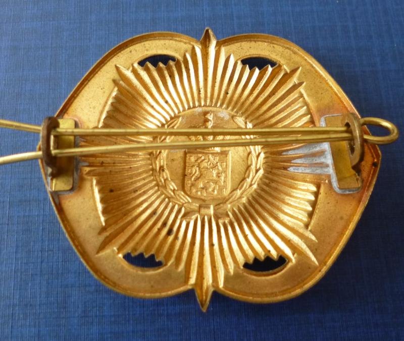 Netherlands : Dutch Army van Heutsz Infantry Regimental Beret-Badge. — image 2