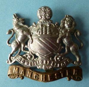 WW1 Manchester Regiment Cap-badge.