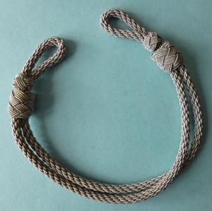 Third Reich : Officers' Silver-wire Chinstrap.