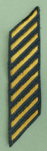 USA : Strip of Eight Army Service Stripes.