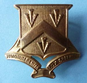 Bloxham School Combined Cadet Force (CCF) Cap-badge.