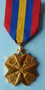 Congo : Gold (1st Class) Medal of Civil Merit.