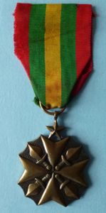Zaire : Bronze (3rd Class) Medal of Civil Merit.