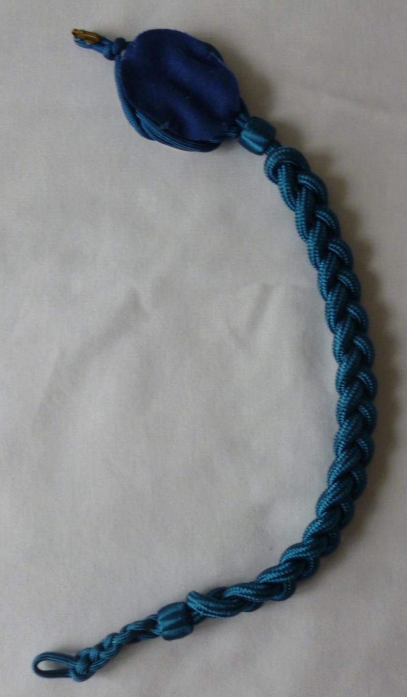 BRD :West German Bundesmarine Shooting Cord (Schützenschnur) - Silver Grade. — image 3