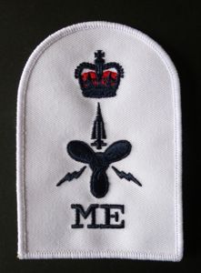 Royal Navy Marine / Missile Engineering ME Petty Officer Arm-badge …