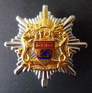 Leicestershire & Rutland Fire Service Cap-badge.