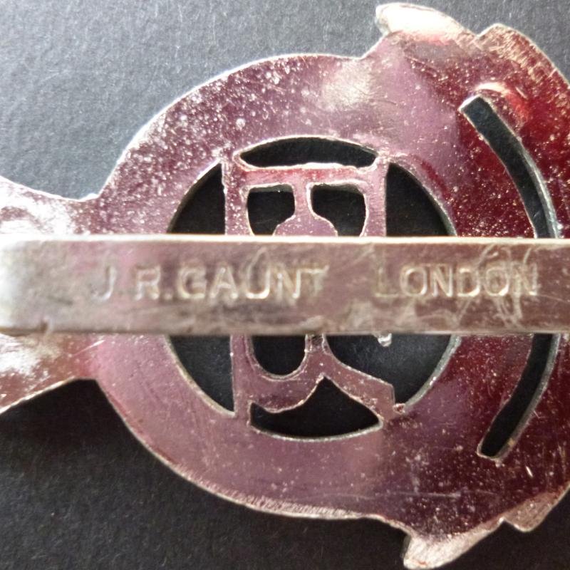 Royal Military Academy Sandhurst Staybrite Cap-badge. — image 3