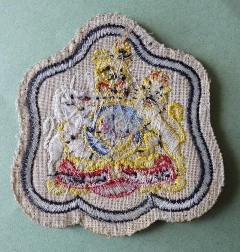 Army Physical Training Corps WO1 / Regimental Sergeant Major (RSM) Machine-embroidered Queen's crown Rank-badge. — image 2