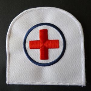 Royal Navy Medical Assistant (MA) Basic Rate Arm-badge.