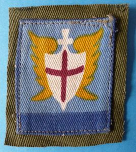 Army GHQ Far East Land Forces Printed Shoulder-flash.