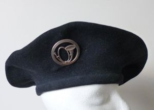 France : Black Beret of the Chasseurs Alpins (Mountain Troops) …
