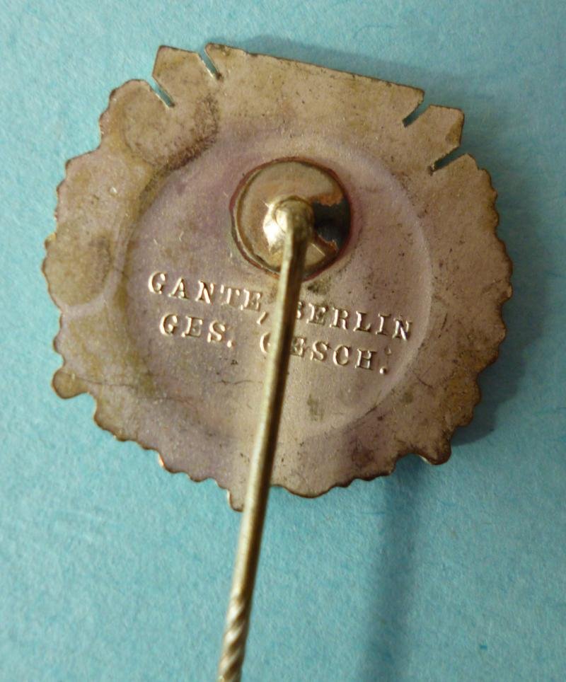 Third Reich : Silver Honour Lapel-badge for 10 years Membership of The Reichtreubund Ehemaliger Berufssoldaten. — image 3