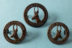 South Africa : Army General Service Corps Cap and Collar-badge …