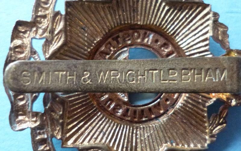 10th (County of London) Battalion (Hackney) Cap-badge. — image 3