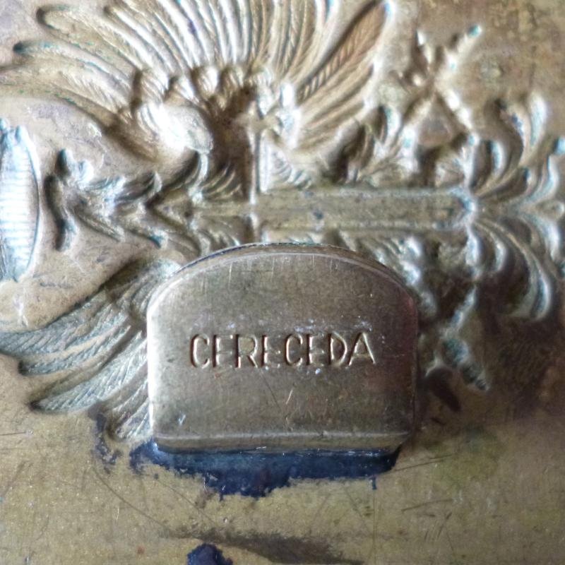 Spain : Franco-era 1943 Pattern Brass Army Belt-buckle. — image 3