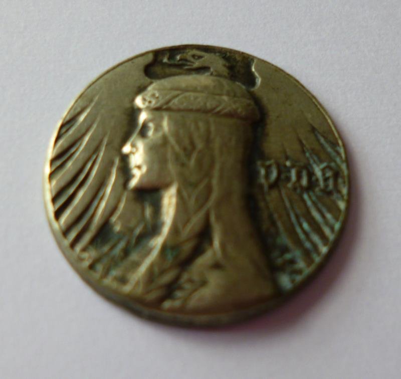 Third Reich / Weimar : Verein für das Deutschtum im Ausland (VDA) Members Stick-pin Lapel-badge. — image 2