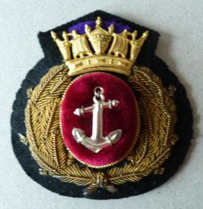 Merchant Navy Officers' Cap-badge.