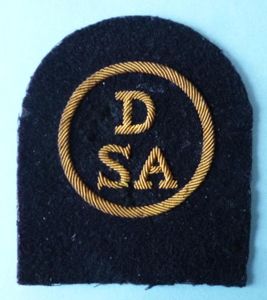 Royal Navy Dental Surgery Assistant No.1 Dress Trade Arm-badge.
