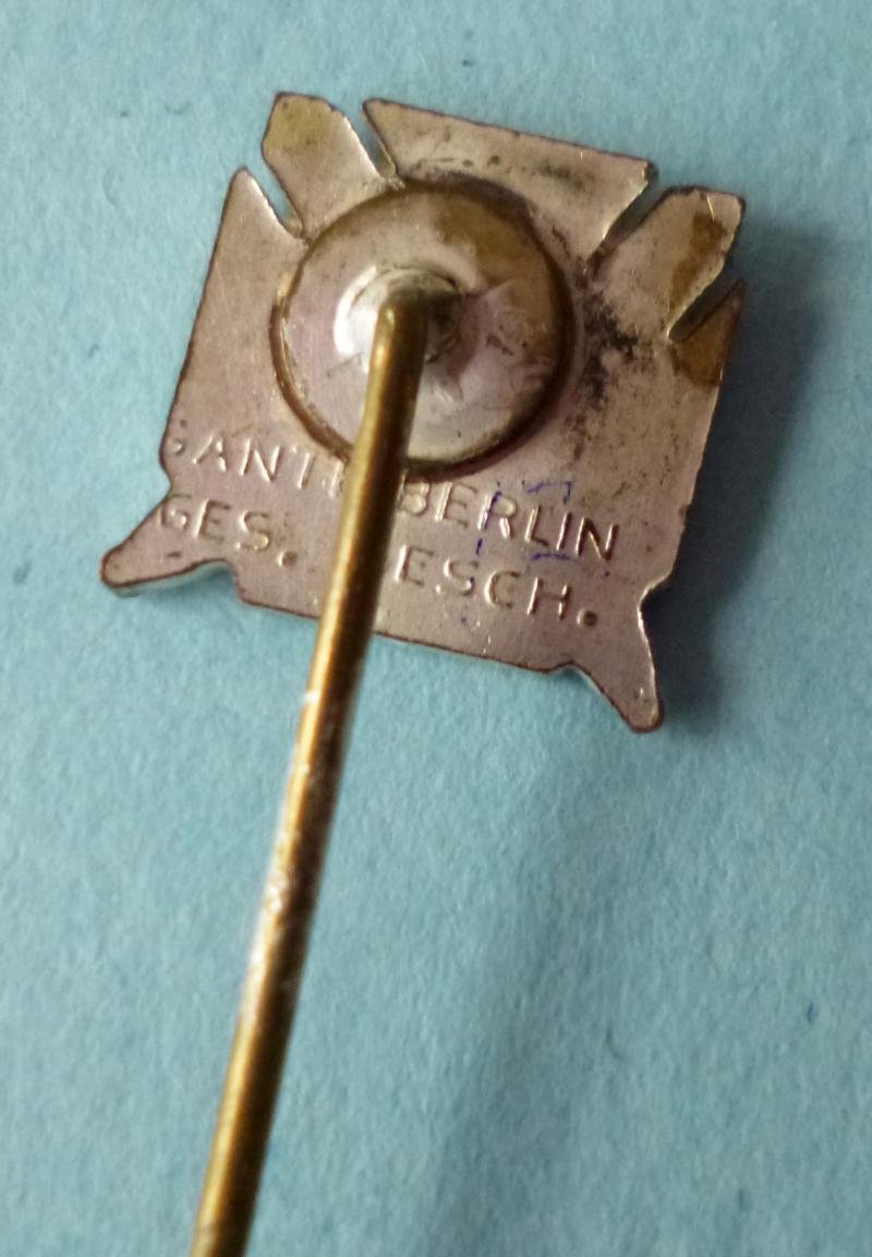 Third Reich : Reichstreubund (RTB) Membership Sttck-pin Lapel-badge. — image 3
