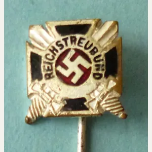 Third Reich : Reichstreubund (RTB) Membership Sttck-pin Lapel-badge.