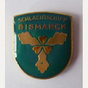 Third Reich / BRD : Post-war Kameradschaft Schlachtschiff 'Bismarck' Membership …