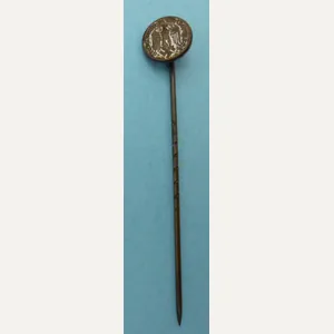 Third Reich : Wehrmacht 4-year Service Medal Stick-pin Miniature Lapel-badge.