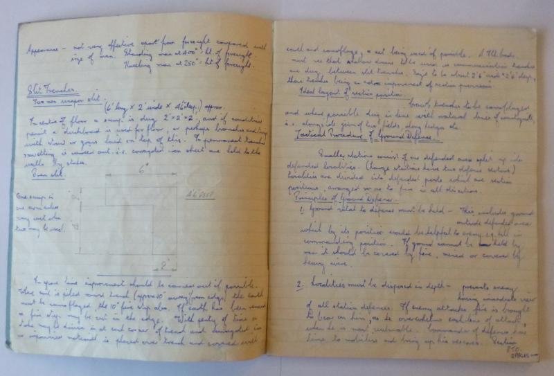 Royal Air Force Exercise Note-Book (1950s) — image 2