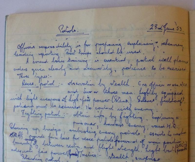 Royal Air Force Exercise Note-Book (1950s) — image 3