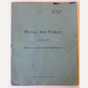 Royal Air Force Exercise Note-Book (1950s)