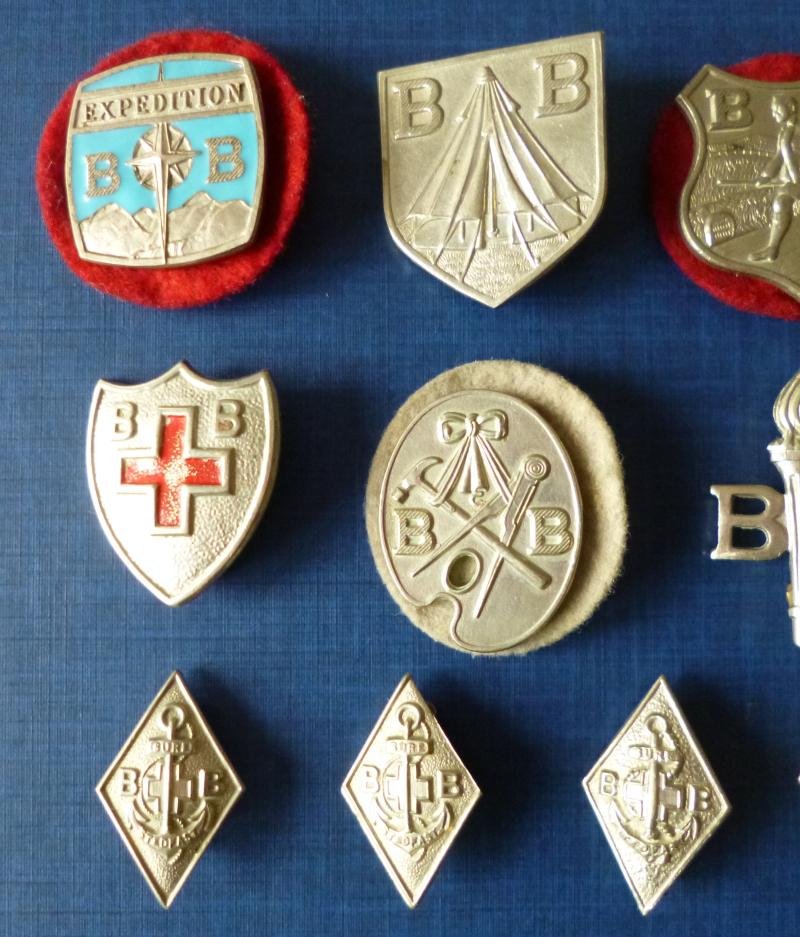 Boys' Brigade Groupimg of 13 Proficieny and Service Award Badges. — image 2