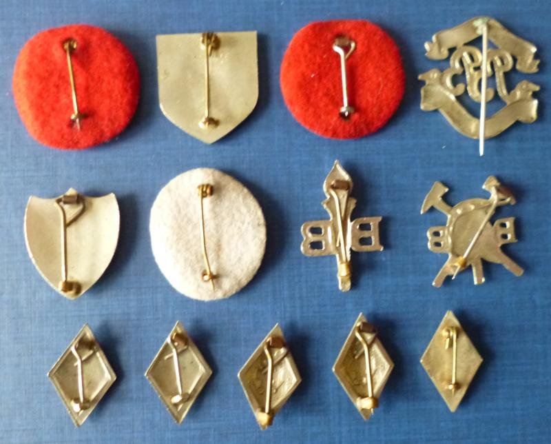 Boys' Brigade Groupimg of 13 Proficieny and Service Award Badges. — image 3