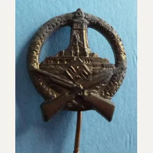 Third Reich : Kyffhaüserbund Veteran Organisation Gold Shooting Award Stickpin …