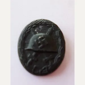 Third Reich : 1939 Wound Badge in Black Miniature Stick-pin …