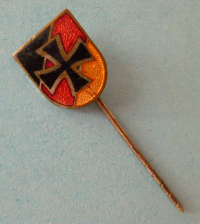 BRD : Bundeswehr Reservists Enamel Stickpin Lapel-badge. — image 2